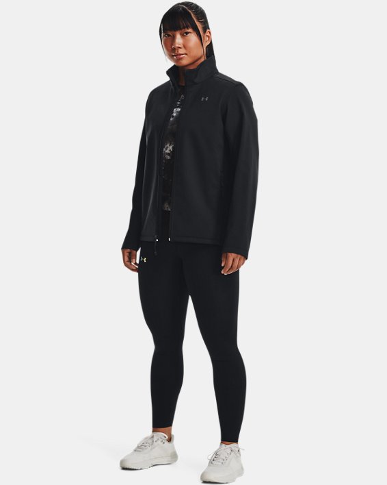 Women's UA Storm ColdGear® Infrared Shield 2.0 Jacket, Black, pdpMainDesktop image number 2